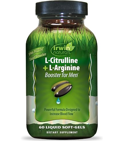 Amazon.com: Irwin Naturals L-Arginine + Horny Goat Weed 75 Sgels